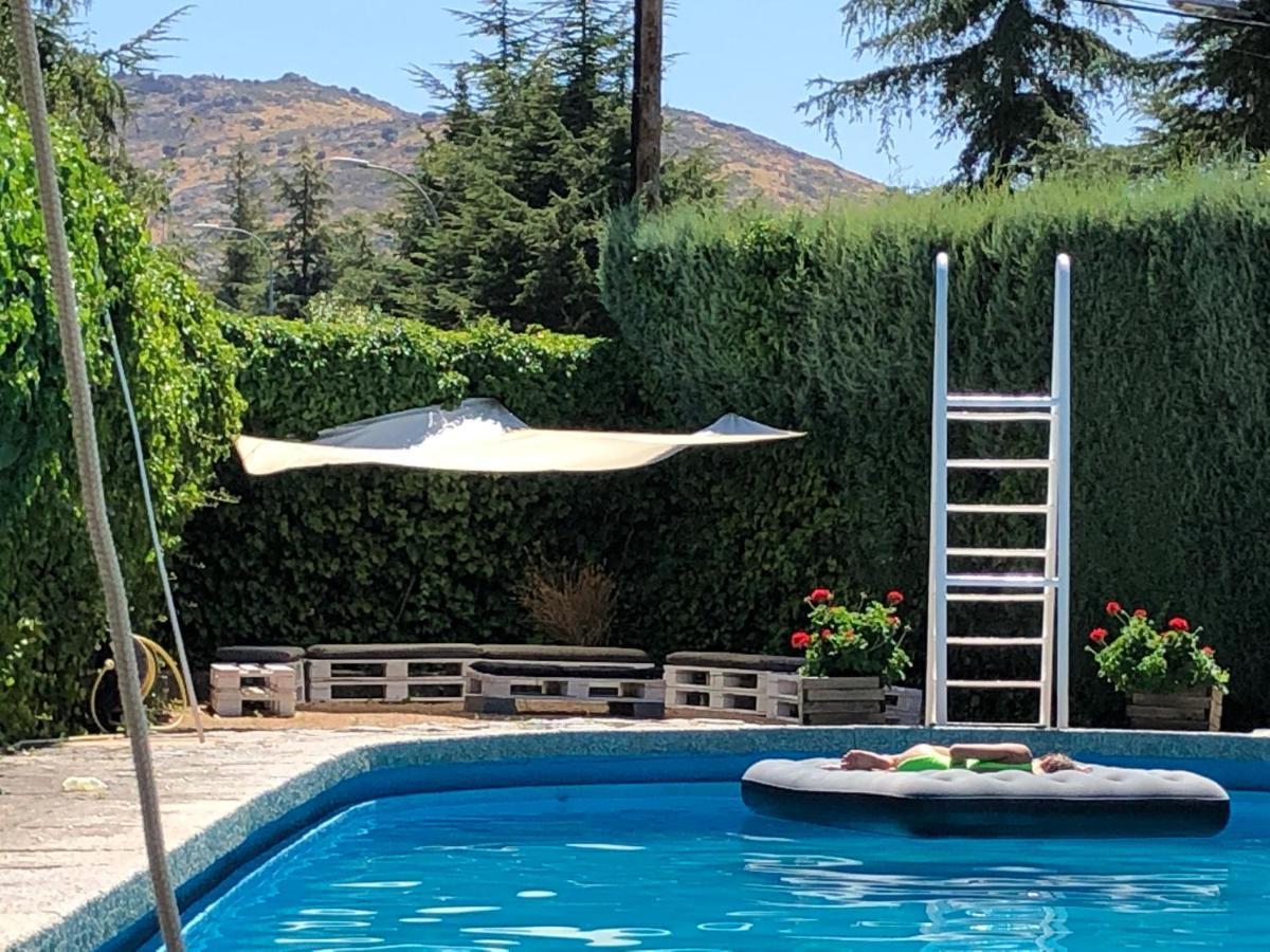 Villa Aurelia - Casa De Campo Con Jardin Y Piscina Entre Madrid Y Segovia Ortigosa del Monte Exterior foto